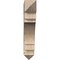 Ekena Millwork Merced Arts & Crafts Rough Sawn Bracket, Douglas Fir, 6"W x 32"D x 32"H BKT06X32X32MRC03RDF - alternate 4